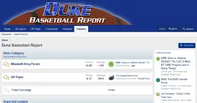 Duke Blue Devils Basketball and Athletics Forum