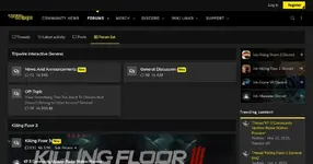 Tripwire Interactive Game Support and Modding Forum