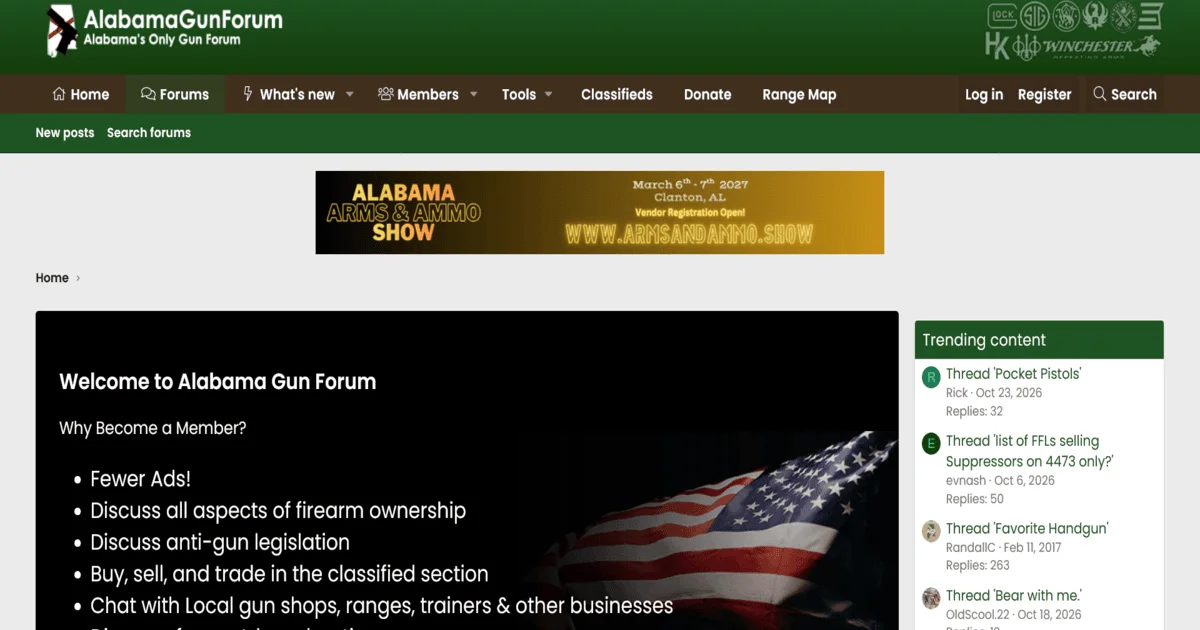 Alabama Gun Forum