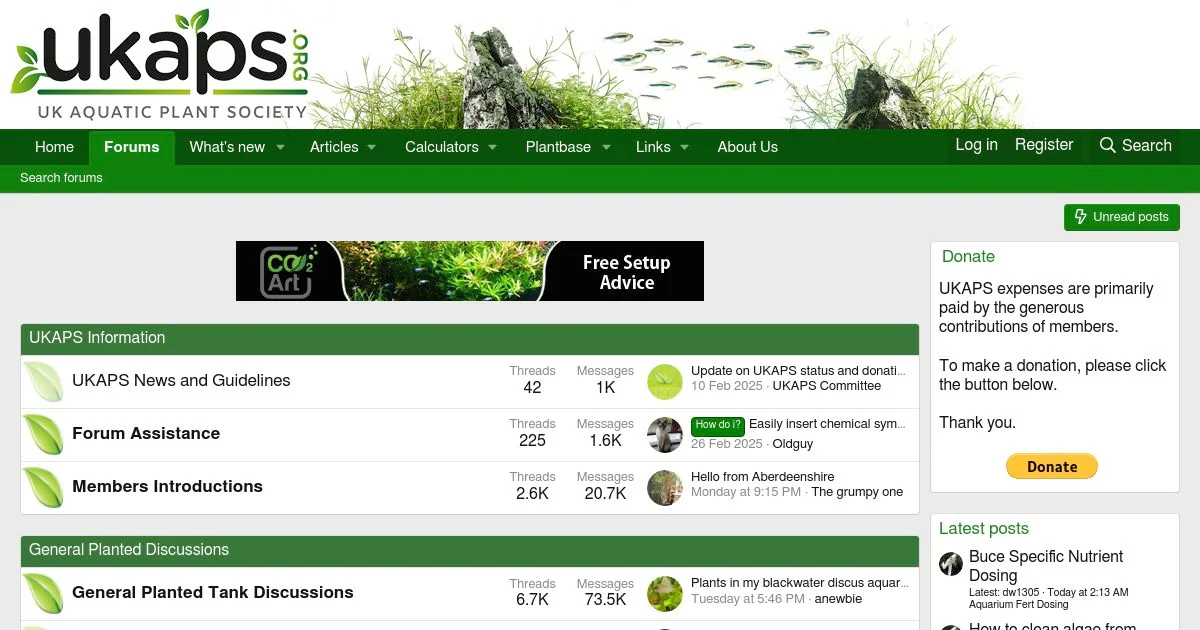 Aquascaping and Planted Aquarium Discussion Forum
