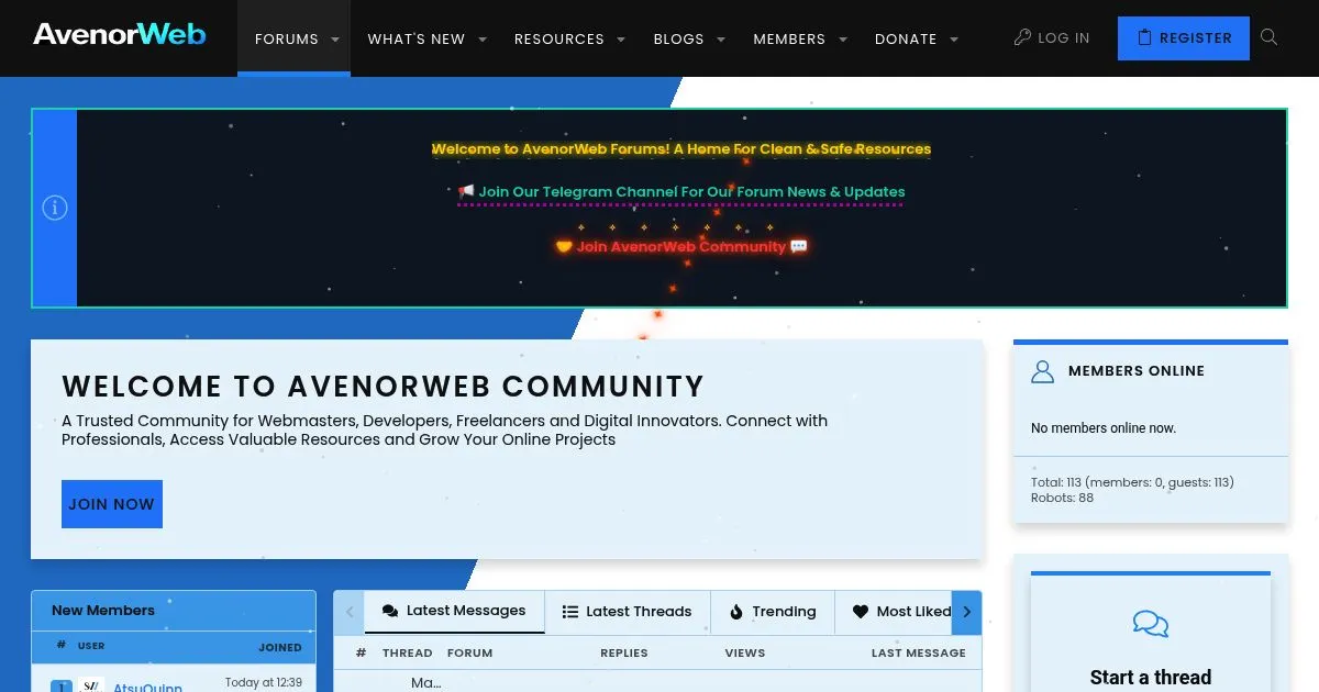 Avenor Web