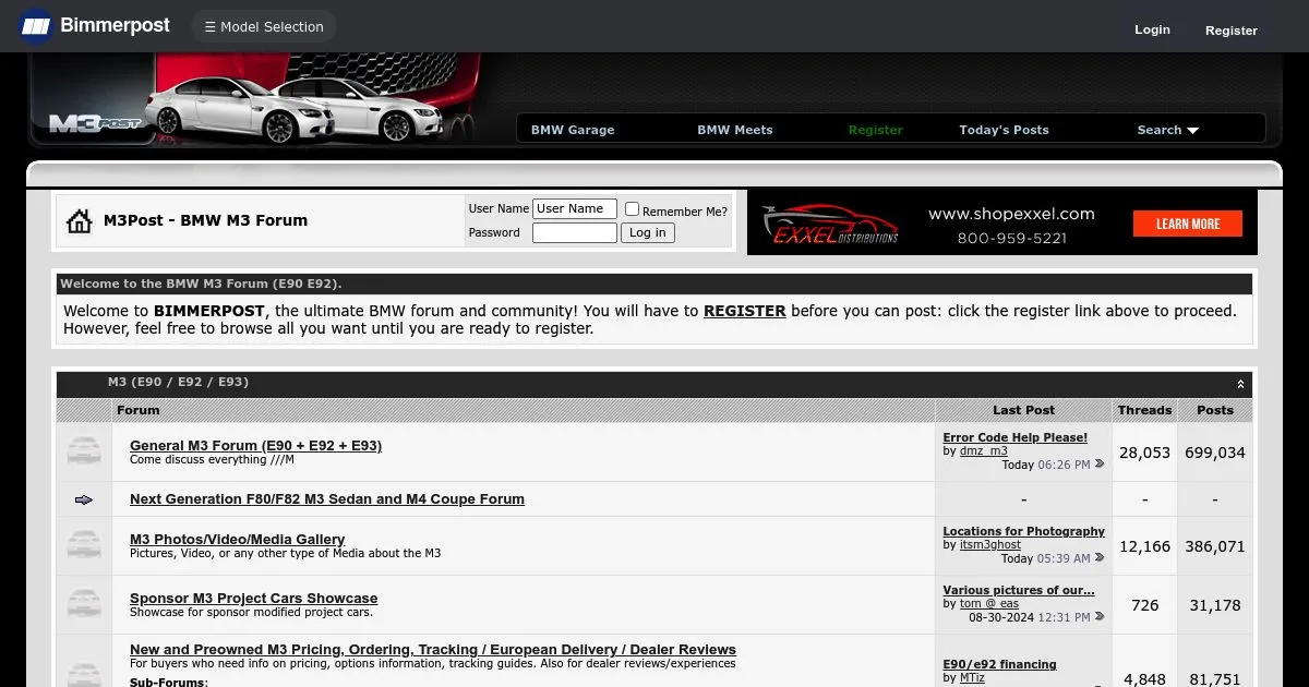 BMW M3 Forum (E90 E92 E93) – M3Post