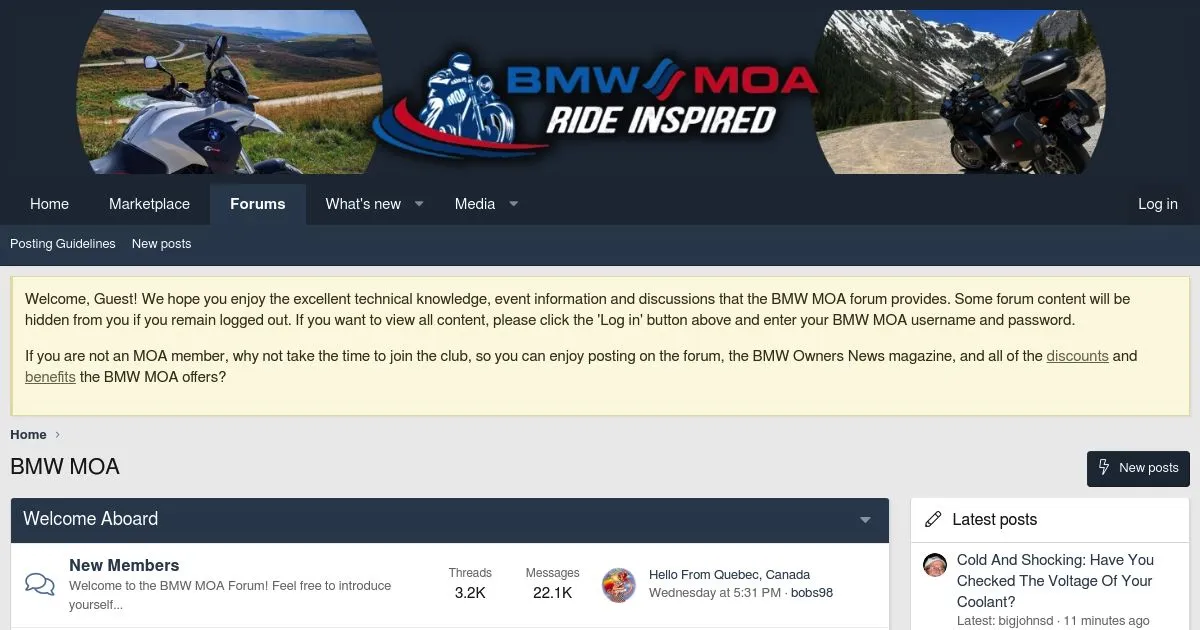 BMW Motorcycle Owners Forum