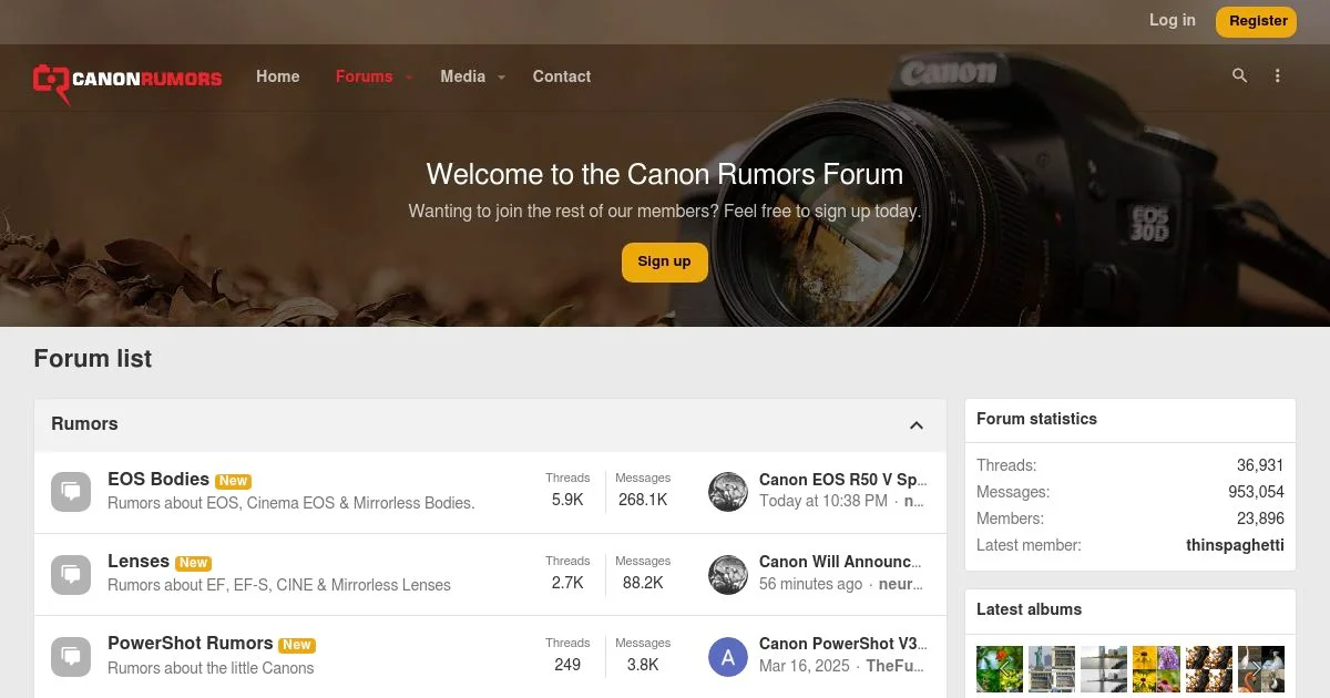 Canon Camera Gear and Photography Discussion Forum