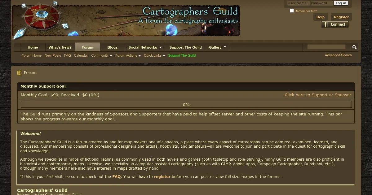 Cartographers' Guild Forum