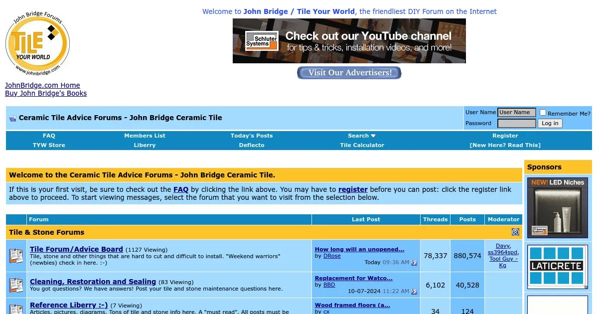 Ceramic Tile Advice Forums - John Bridge Tile Forum