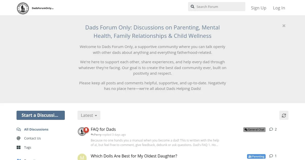Dads Forum Only