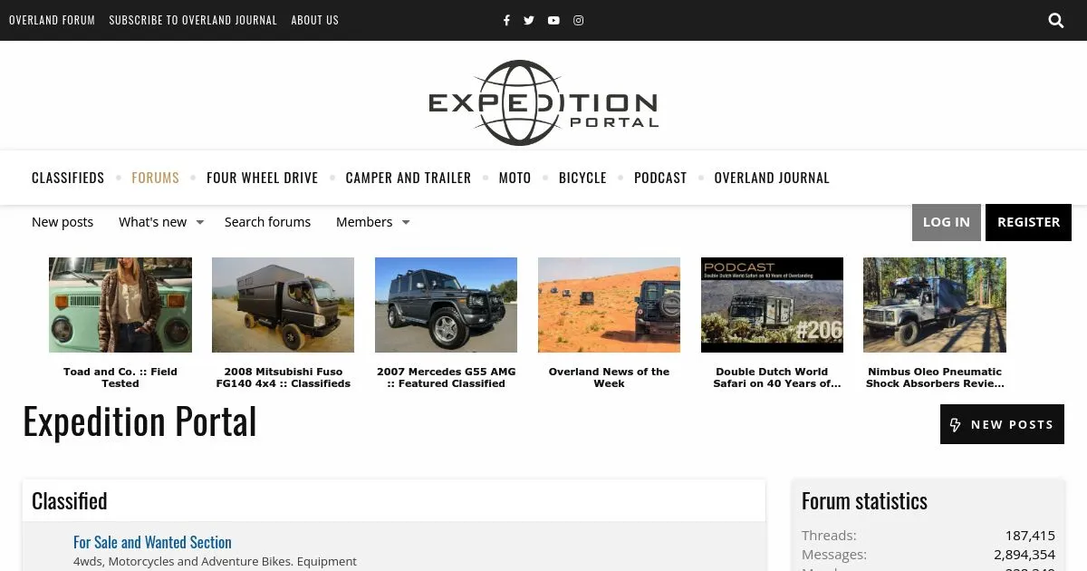 Expedition Portal