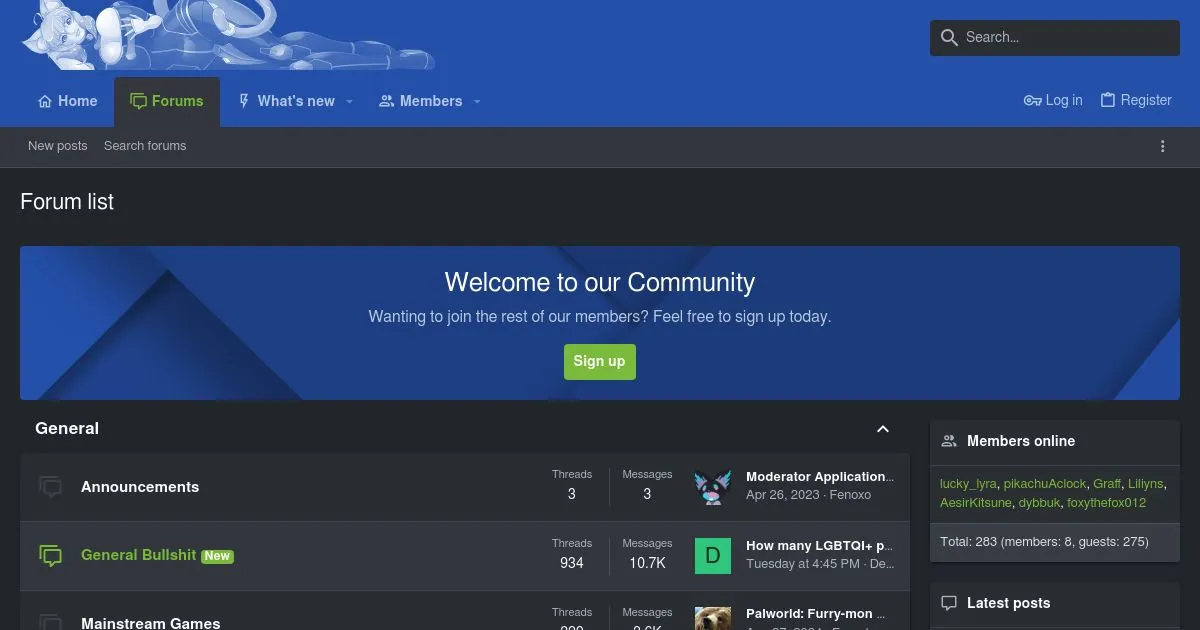 Fenoxo Forums