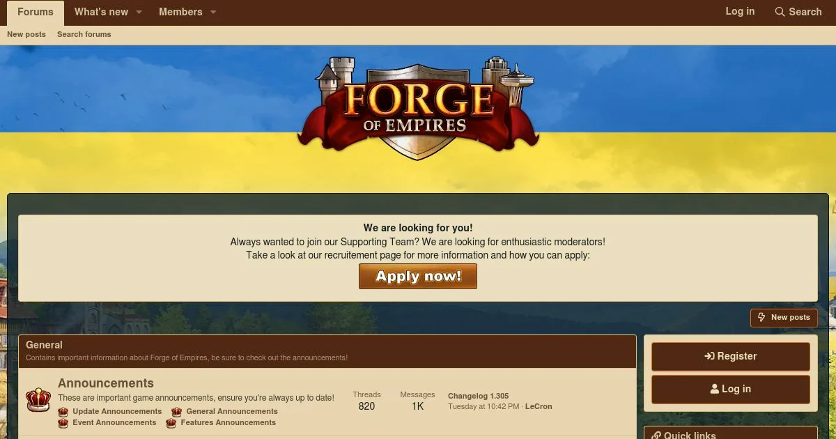 Forge of Empires Game Strategy and Player Forum