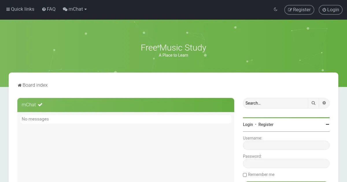 Free Music Study