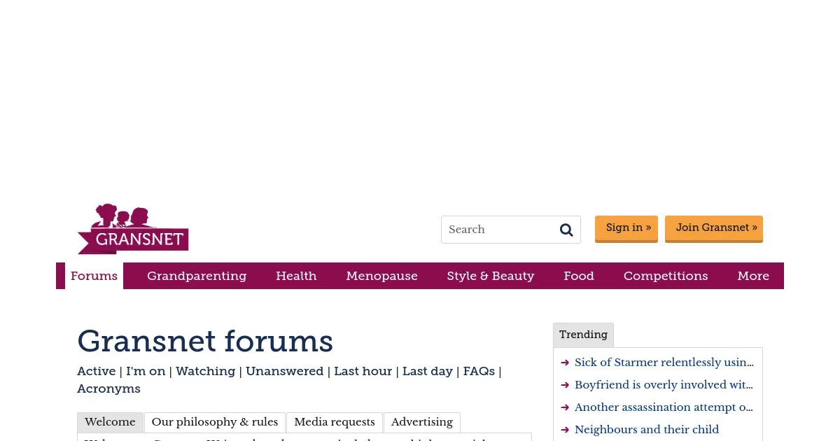 Gransnet - The Over 50s Community Forum