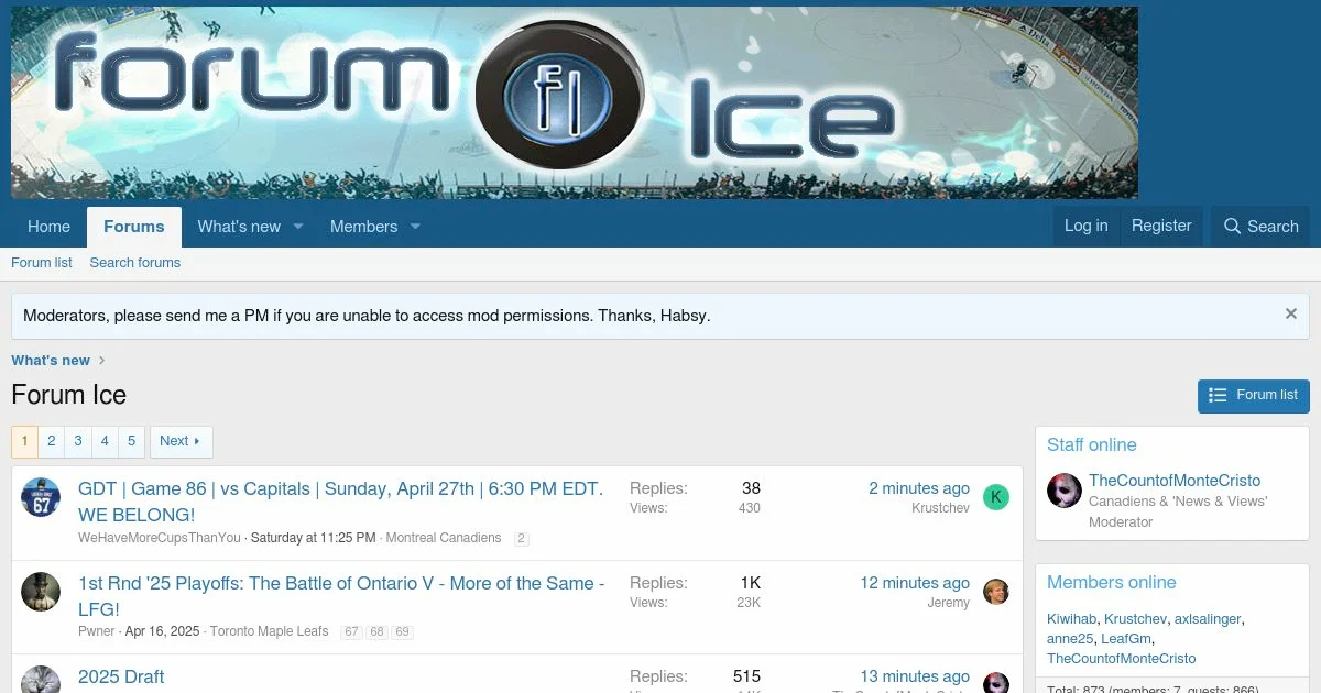 Hockey Talk, NHL Teams & Sports Discussion Forum