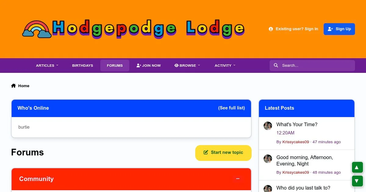 Hodgepodge Lodge