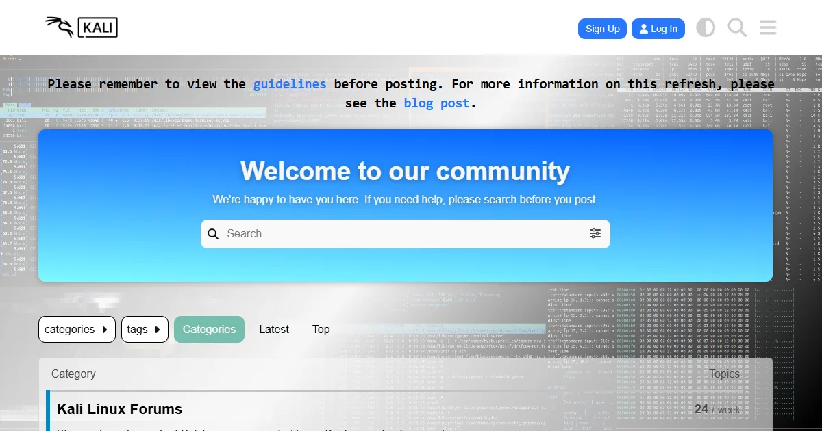 Kali Linux Archived Forums: Legacy Support and Discussions
