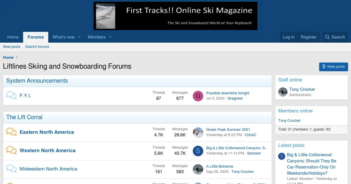 Liftlines Skiing and Snowboarding Forum
