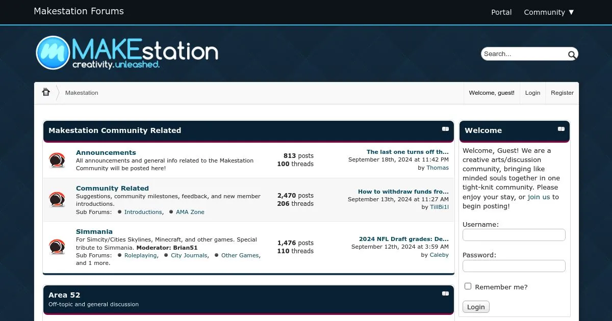 Makestation Forums