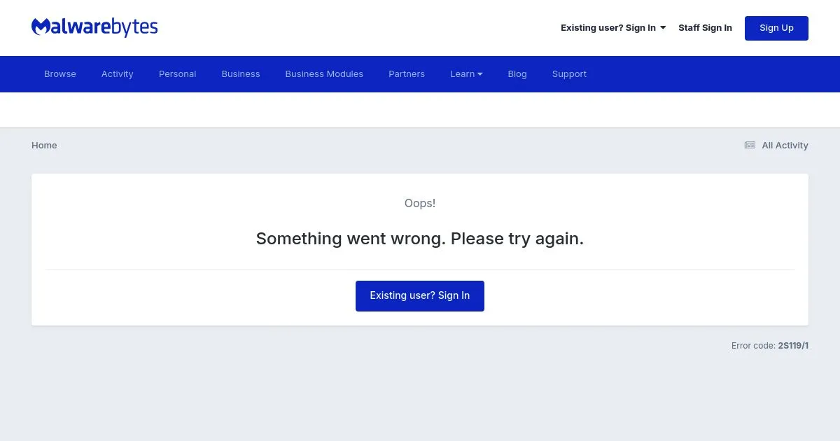 Malwarebytes Forums