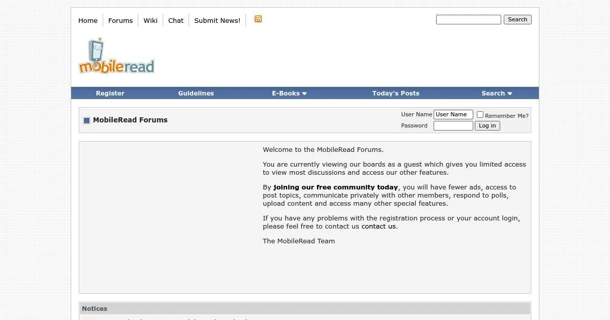MobileRead Forums