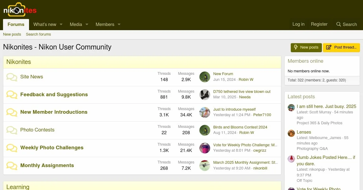 Nikon Photography and Gear Discussion Forum