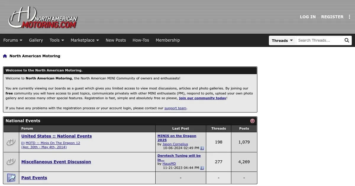 North American Motoring (NAM) Forums