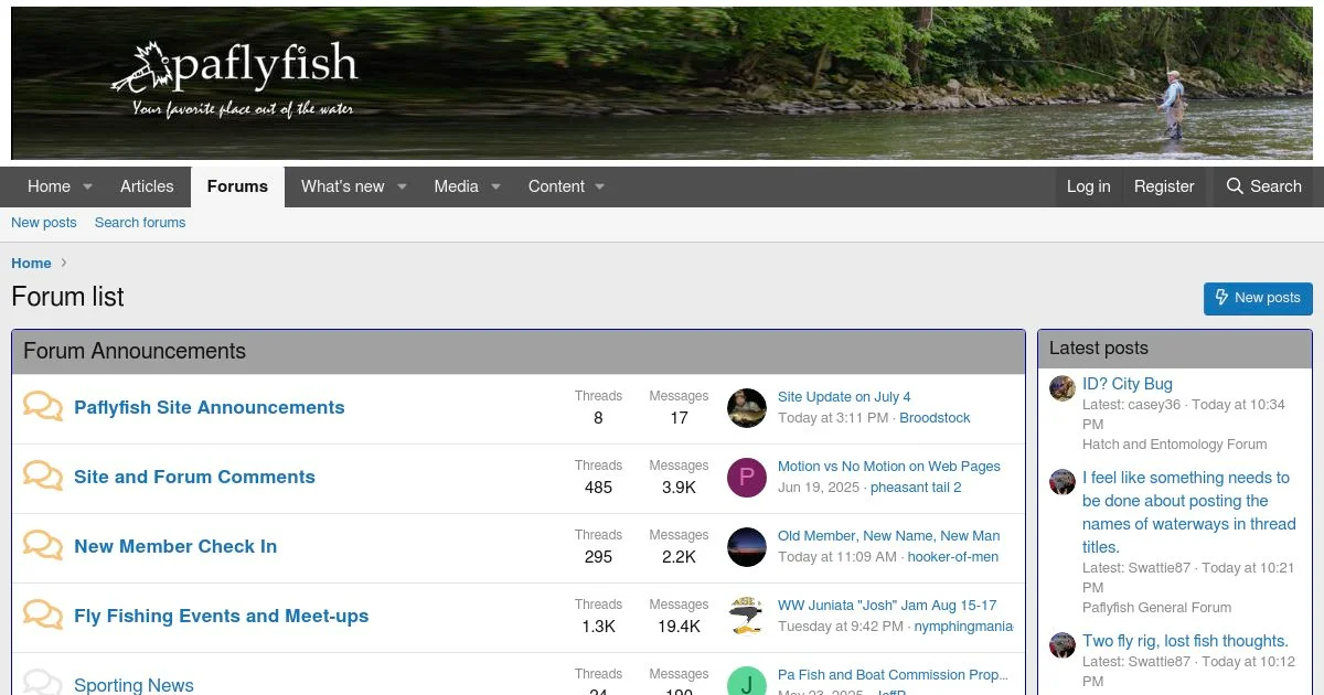 PA Fly Fishing Community Forum