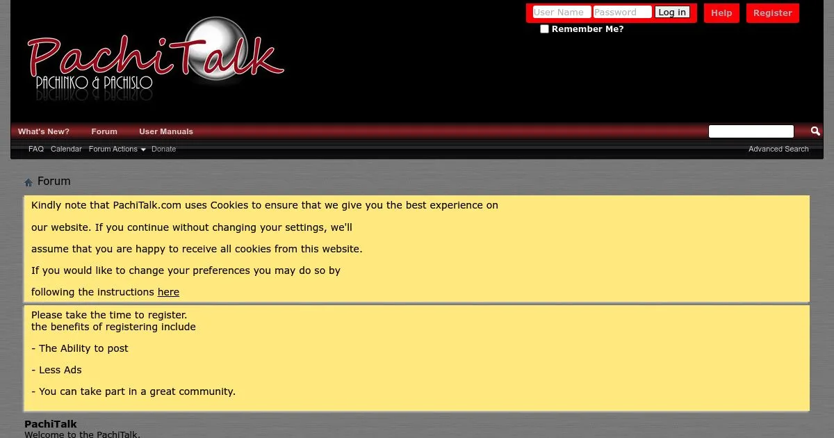 PachiTalk Forum
