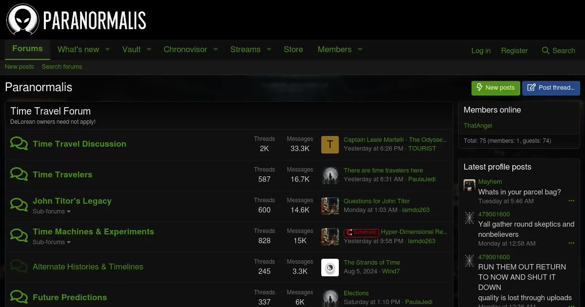 Paranormalis Forum