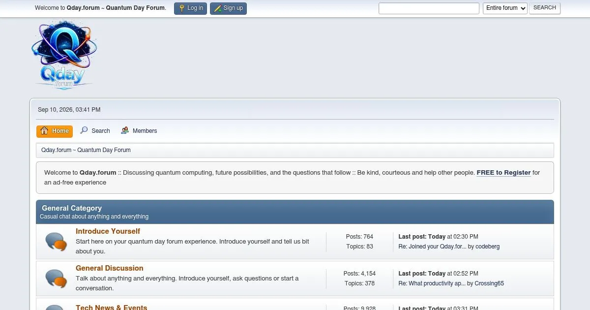 Qday Forum
