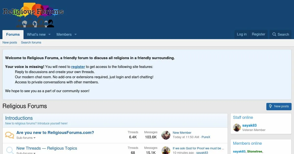 Religious Forums
