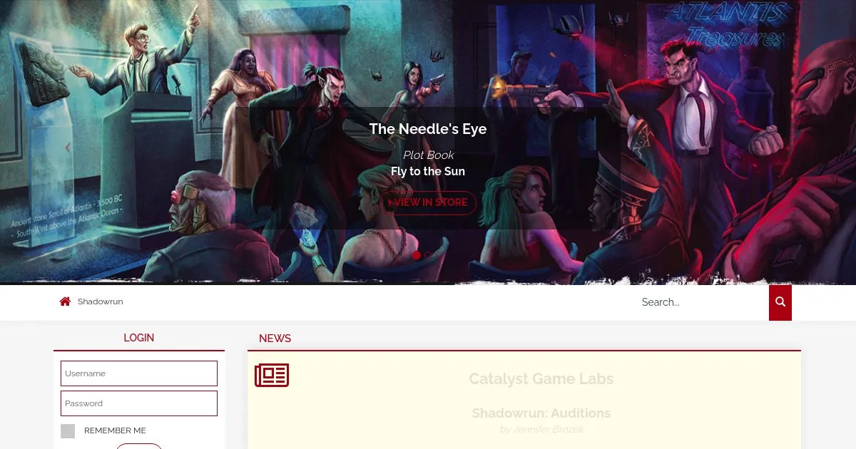 Shadowrun Tabletop RPG Forums