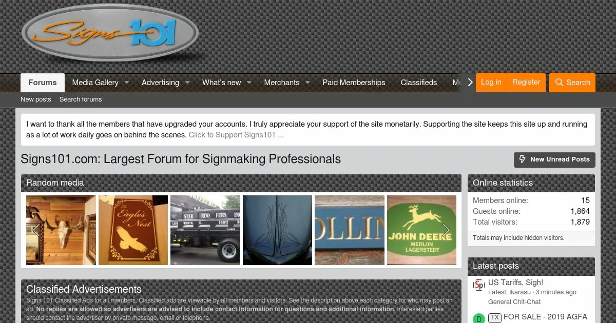 Signmaking, Printing, and Visual Design Professionals Forum