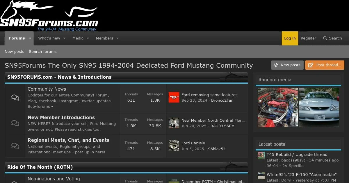 SN95 Mustang Enthusiasts Forum