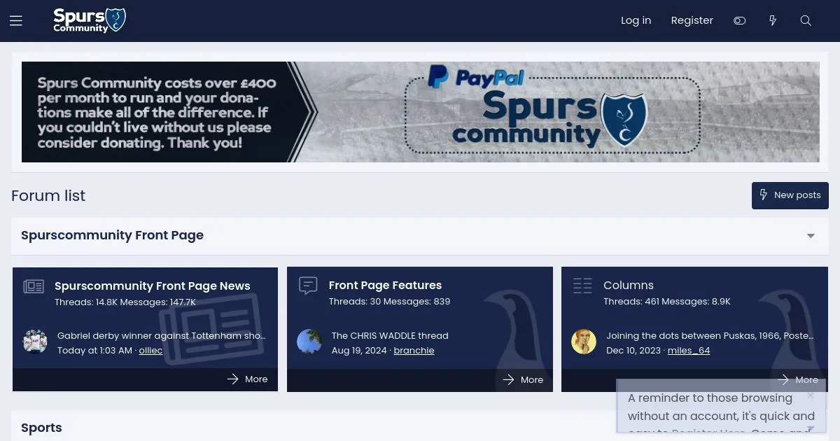 SpursCommunity Forums