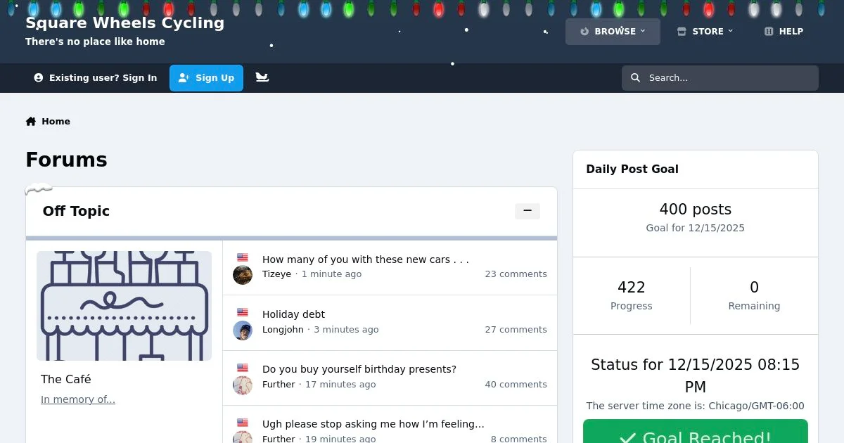 Square Wheels Cycling