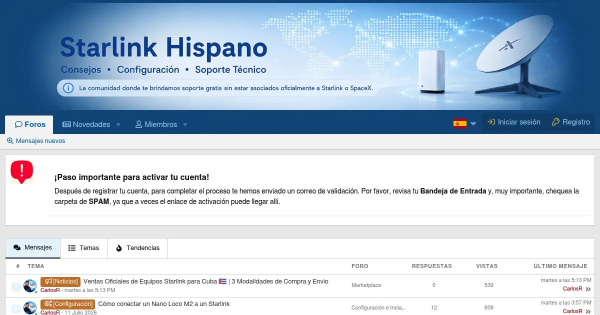 Starlink Hispano