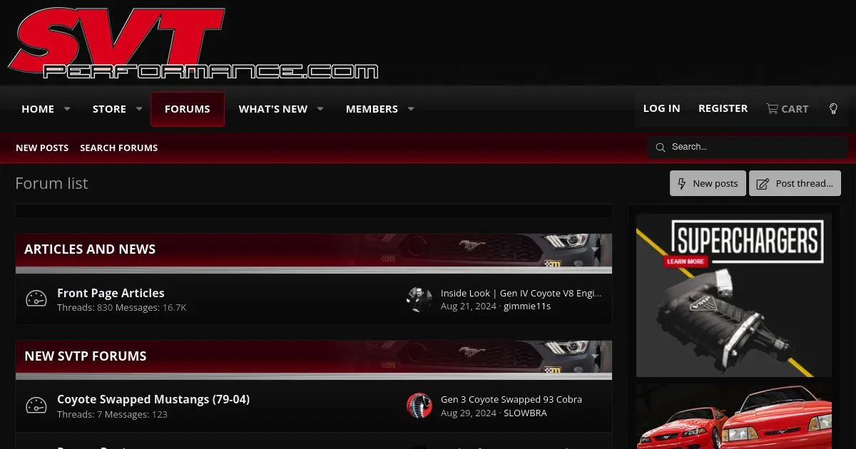 SVTPerformance Forums