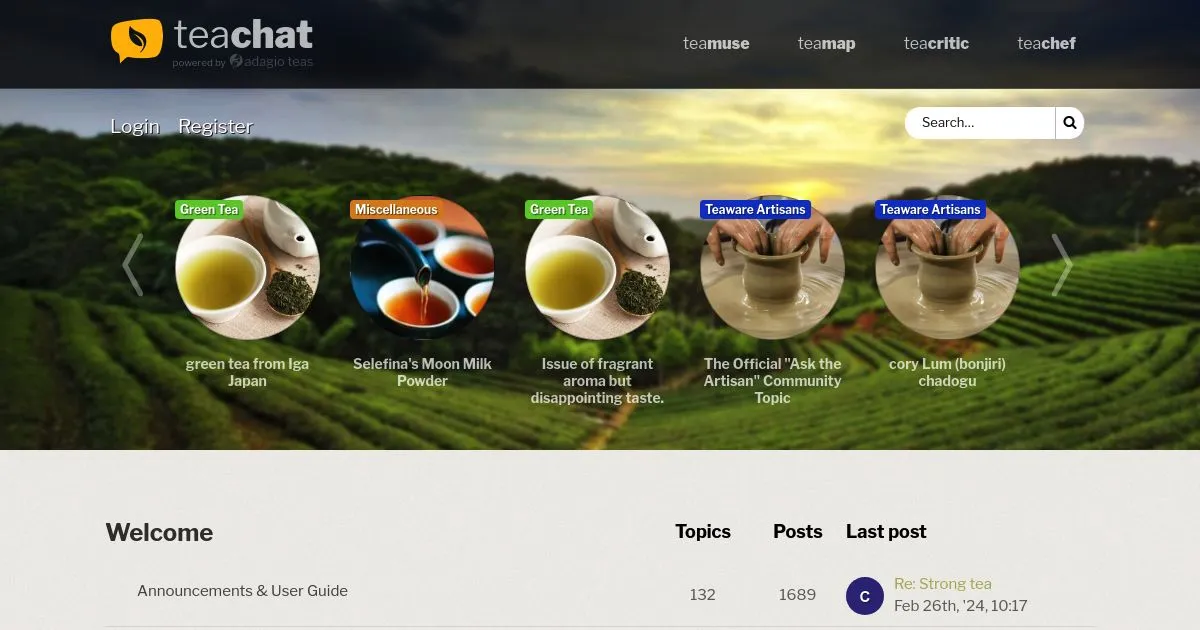 TeaChat Forum: The Largest Tea Enthusiasts Community