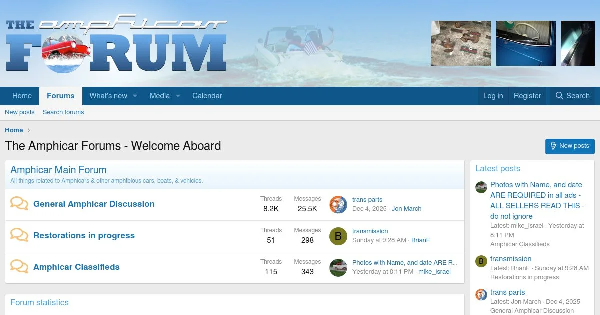 The Amphicar Forums