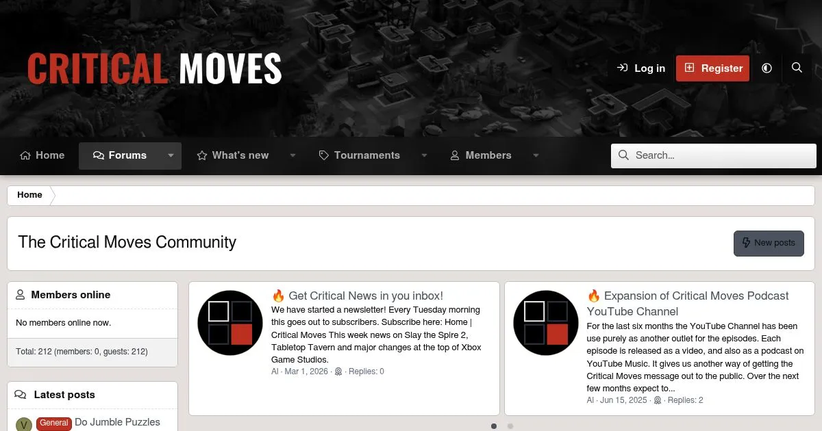 The Critical Moves Community