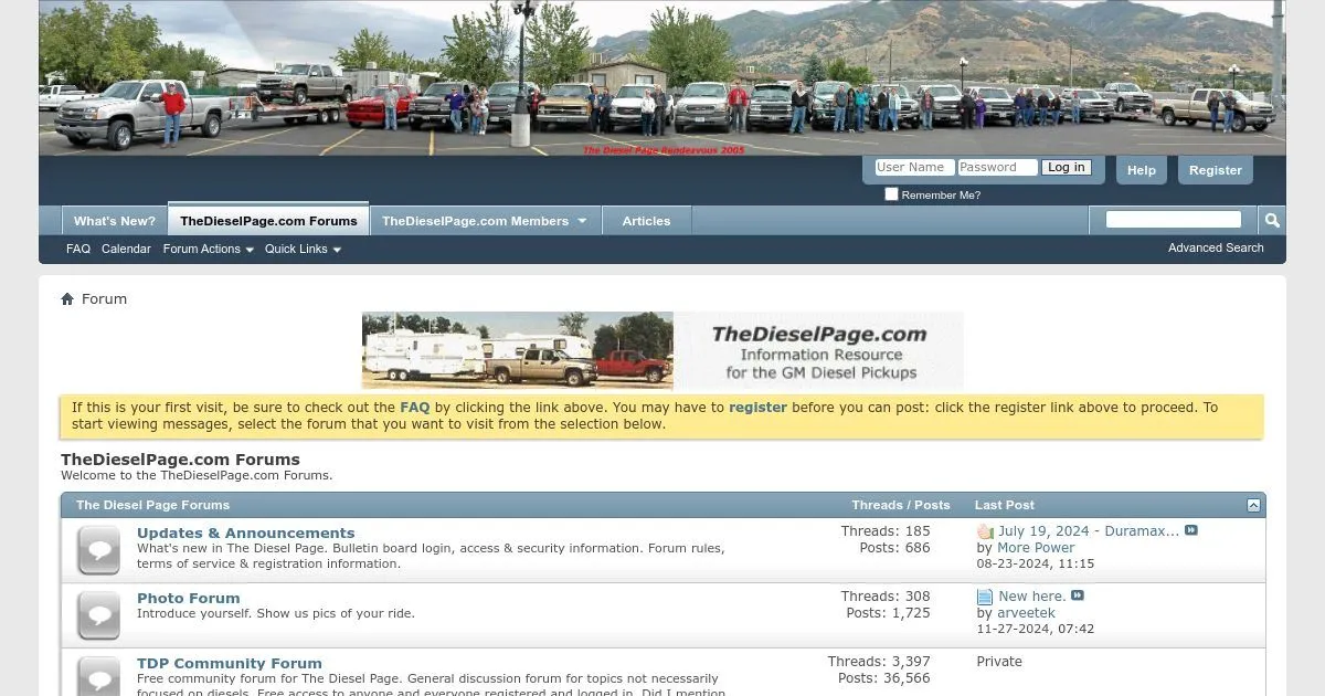 The Diesel Page Forums: GM Diesel Enthusiast Community