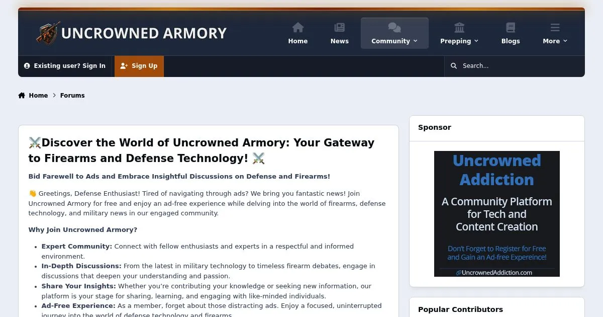 Uncrowned Armory