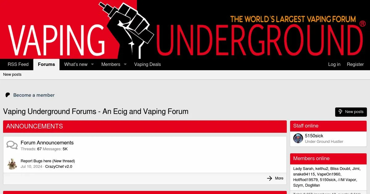 Vaping Underground Forum