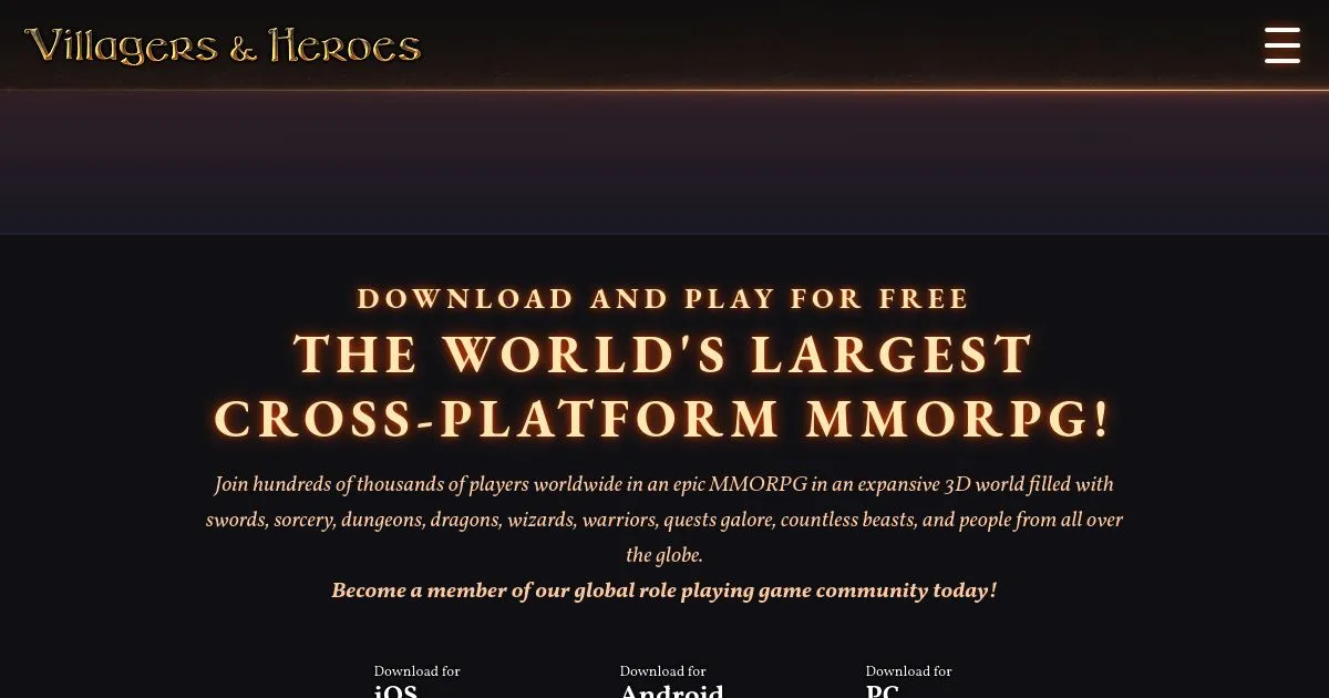 Villagers & Heroes Forum