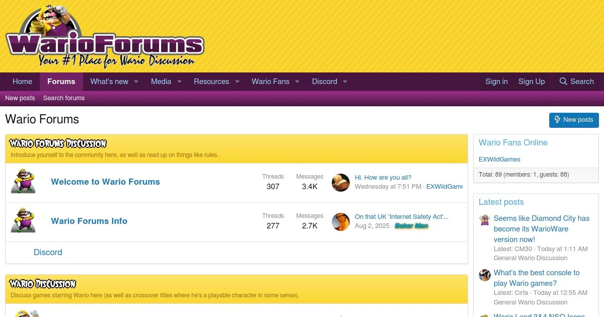 Wario Forums